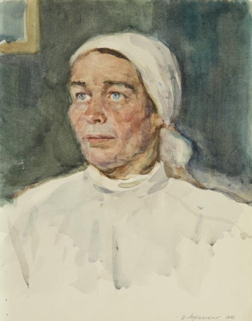 Лукомский И.А. Медсестра. 1943 Лукомский И.А. Медсестра. 1943